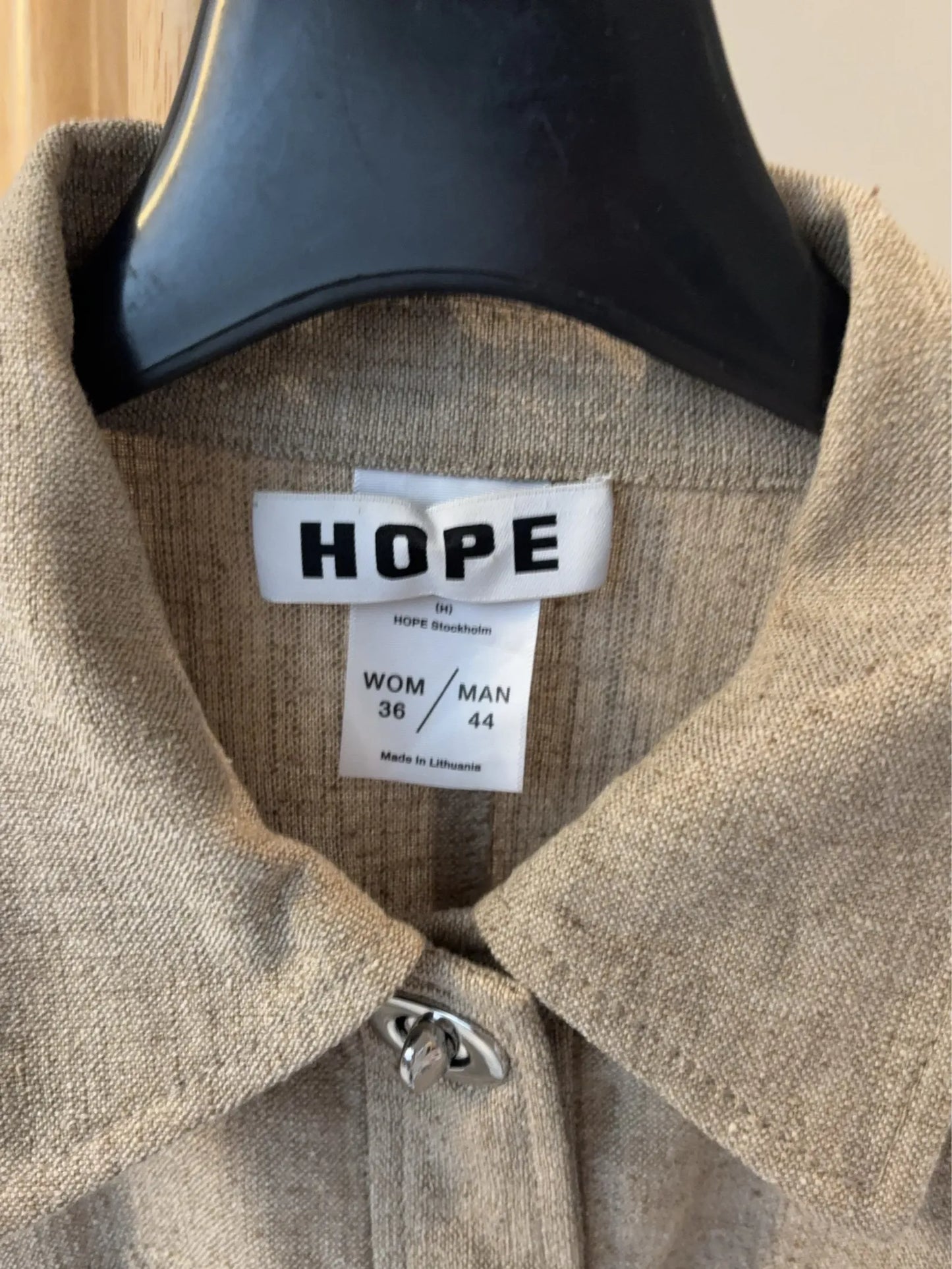 Hope Banner-sidenskjorta