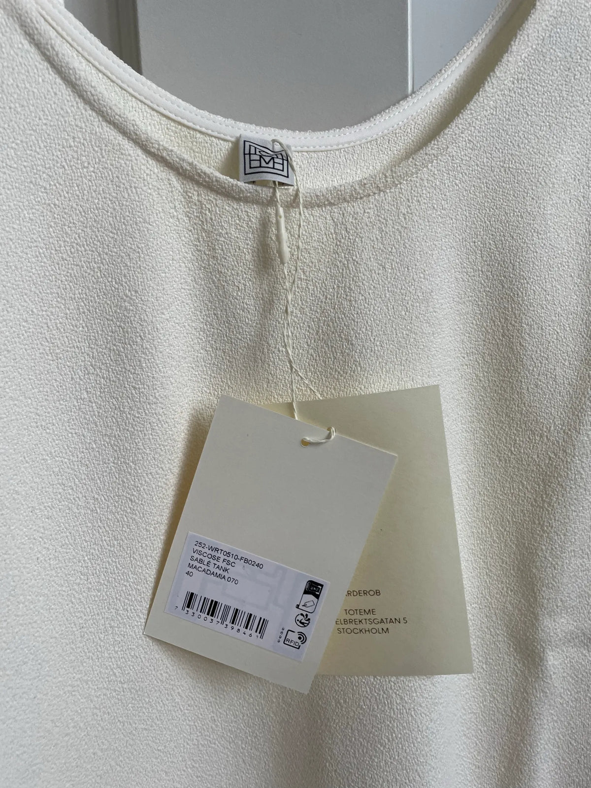 Toteme Sable Tank-linne NWT