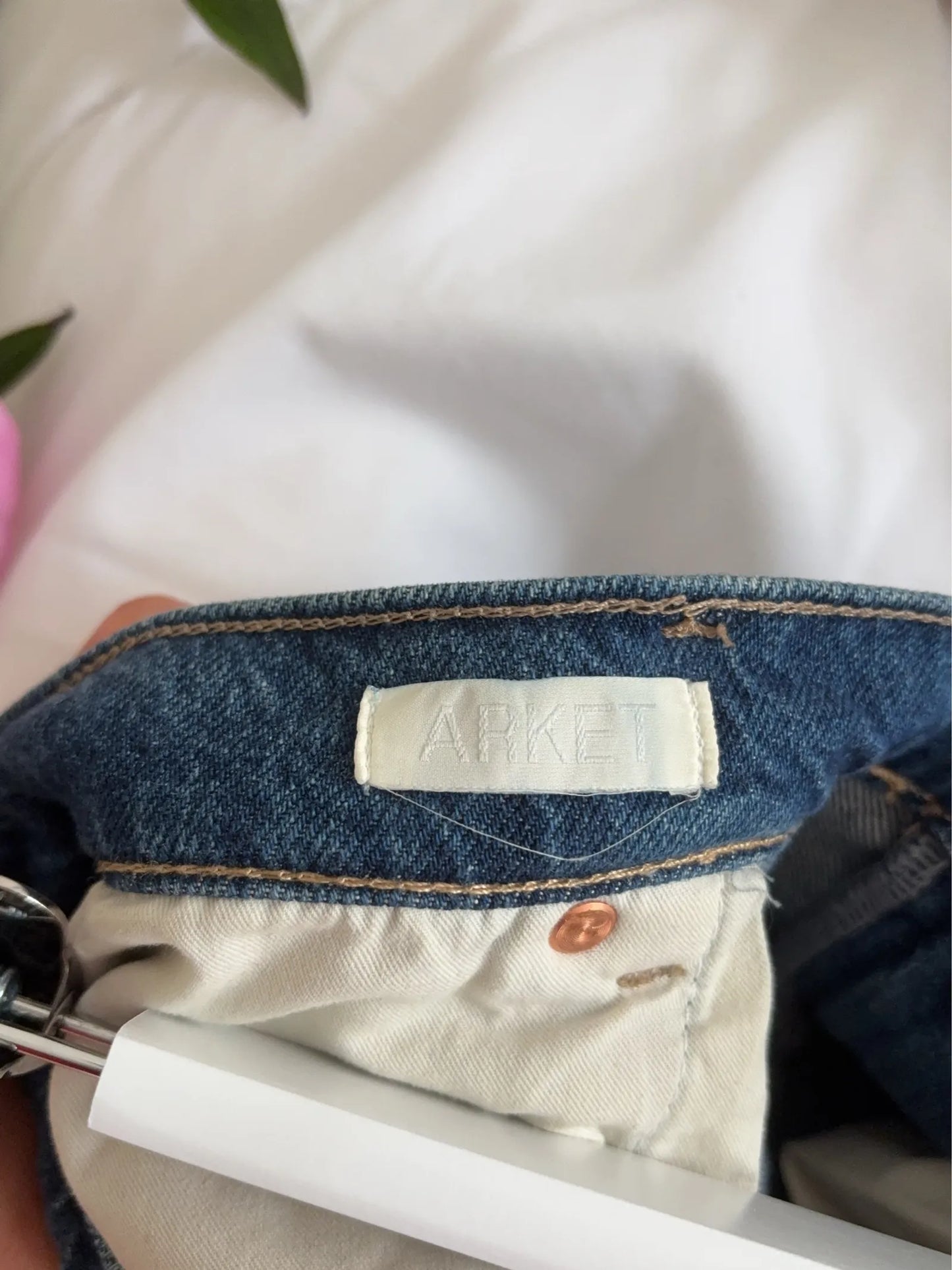 Arket Maxi Denim-kjol