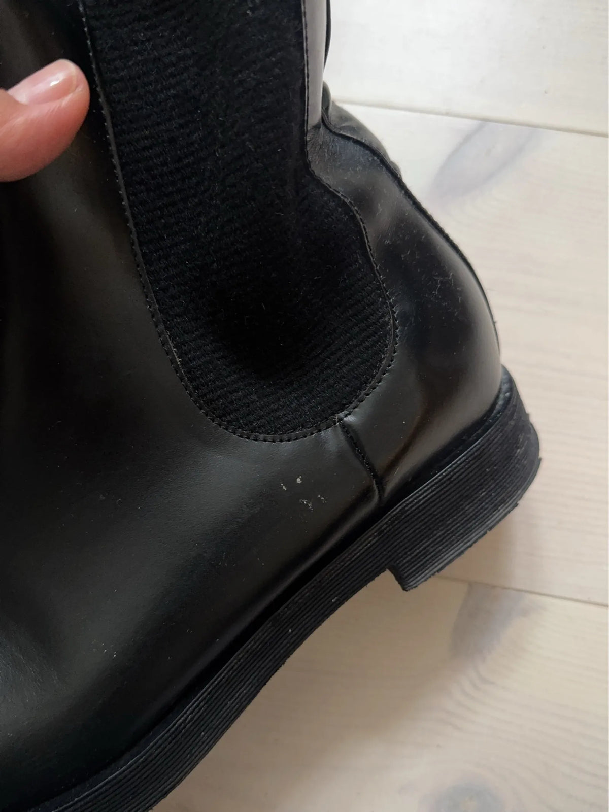 Toteme Chelsea- Med Fyrkantig Tå Boots