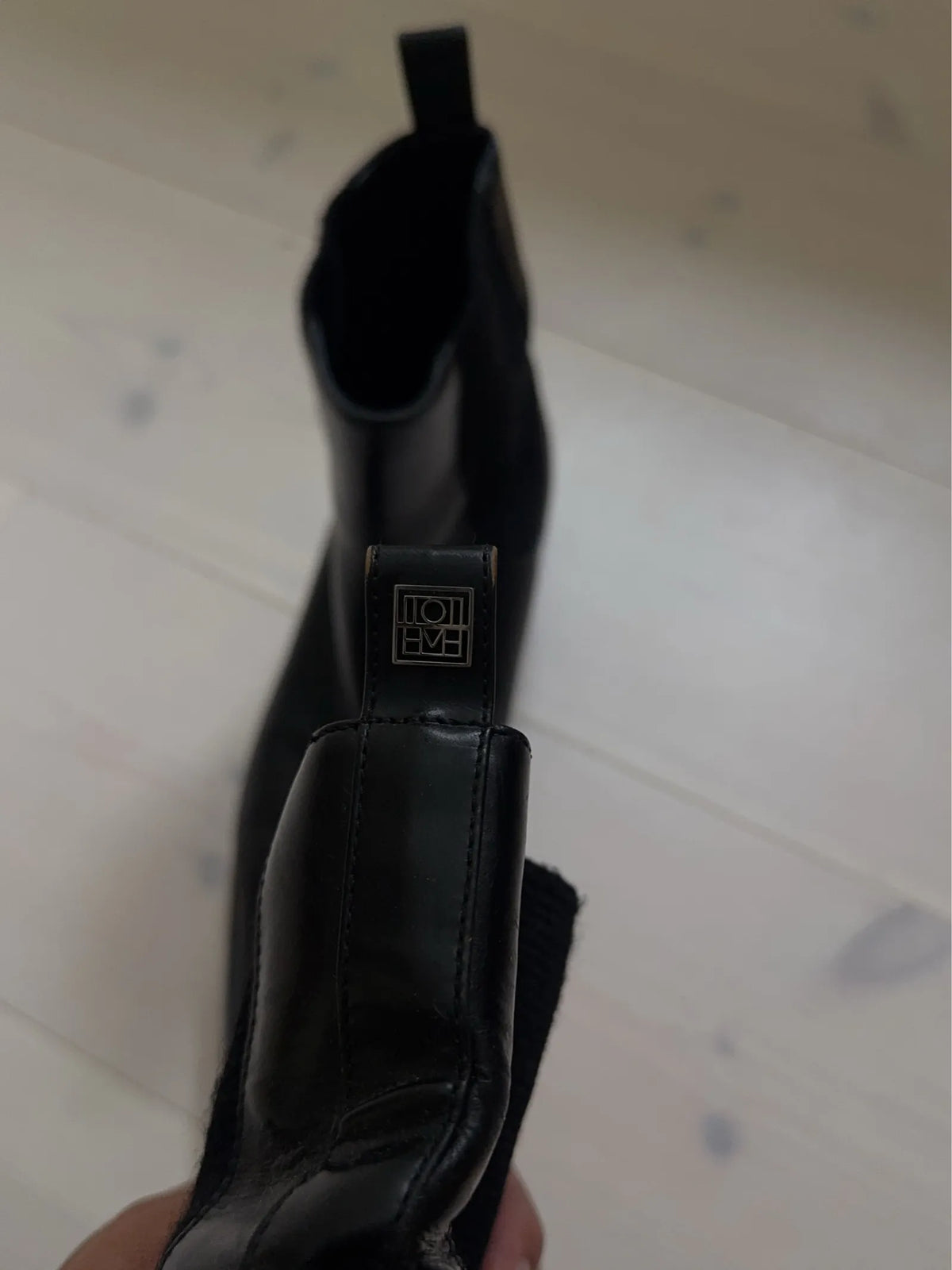 Toteme Chelsea- Med Fyrkantig Tå Boots