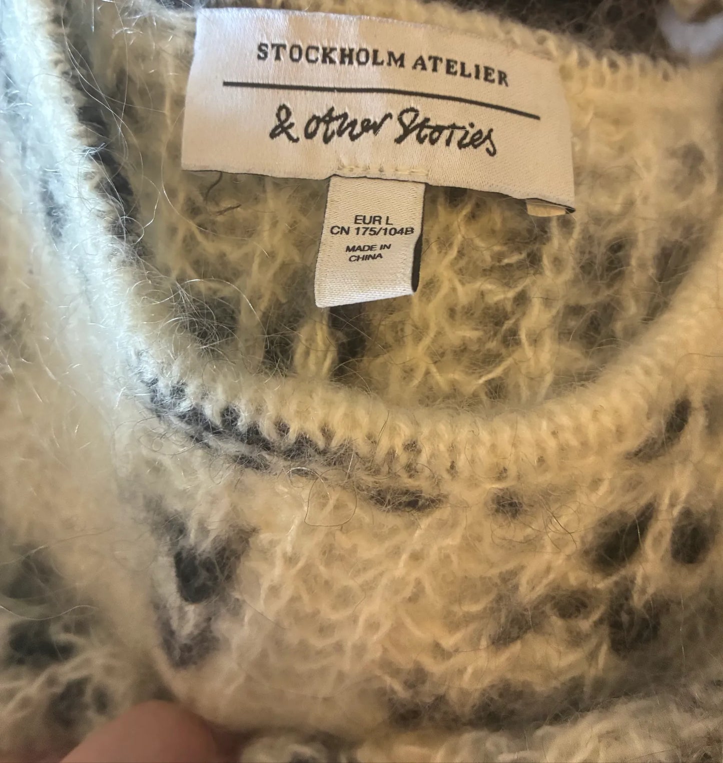 & Other Stories-ulltröja