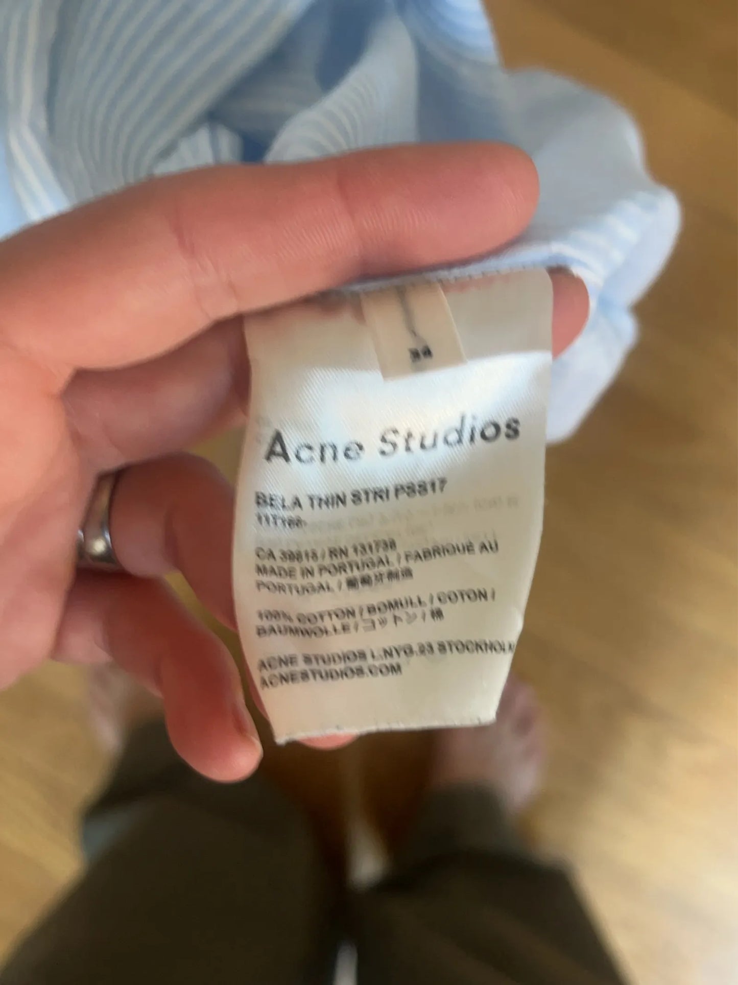 Acne Studios-skjorta