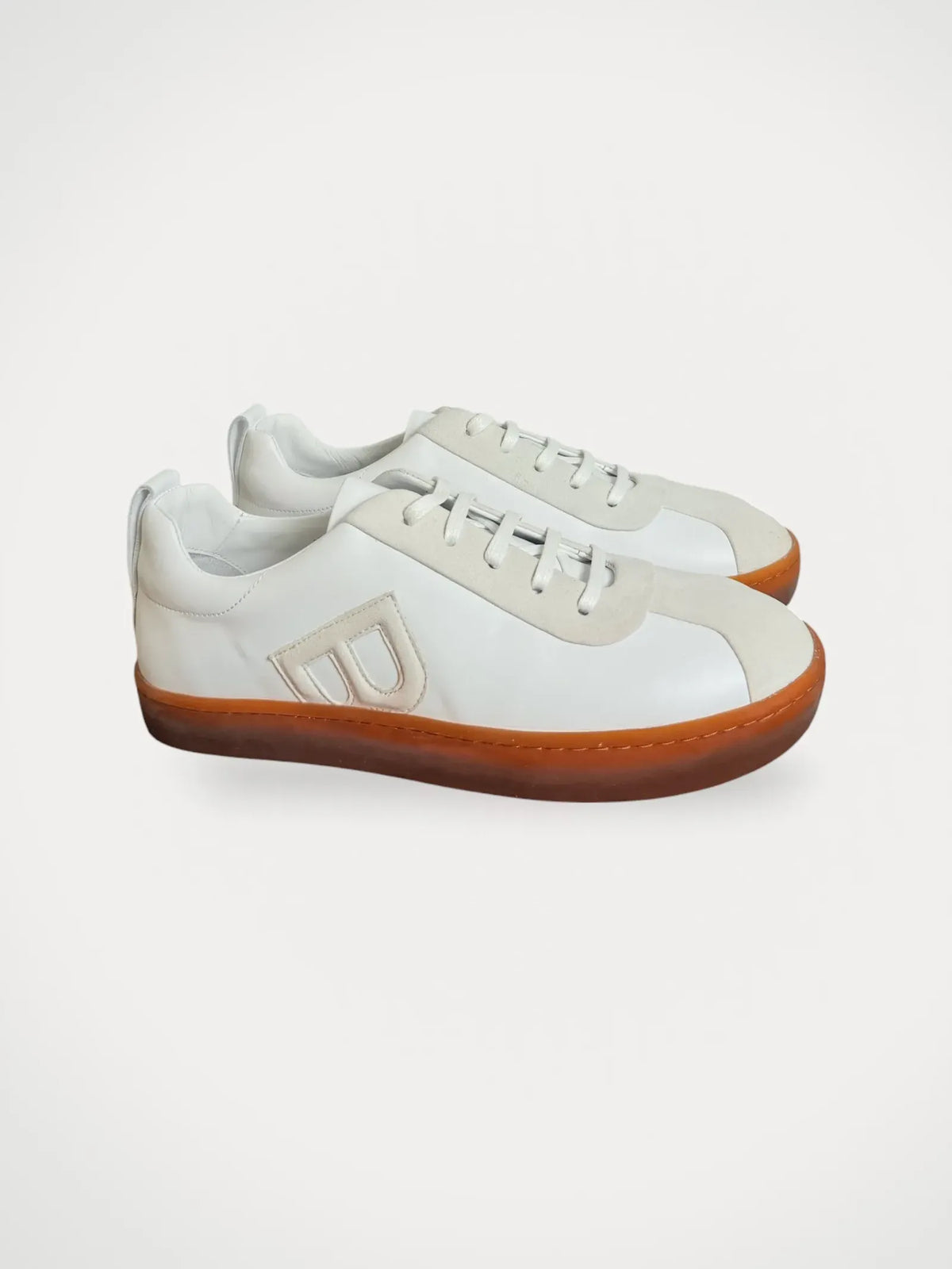 Blankens The Elin White-skinnsneakers NWT