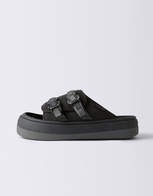 Eytys Capri Neoprene Black-sandaler