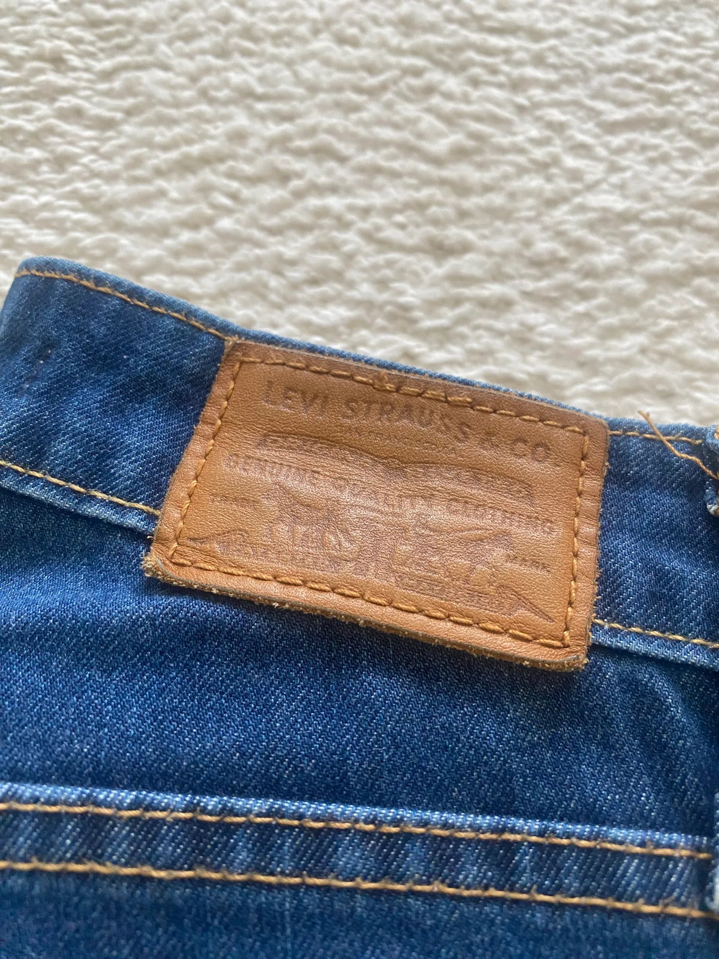 Levi's 721 High Rise Skinny-jeans