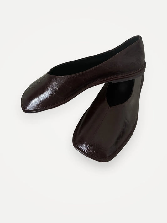 Balzac Elise-skinnballerinaskor NWT