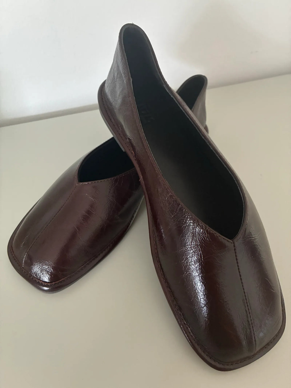 Balzac Elise-skinnballerinaskor NWT