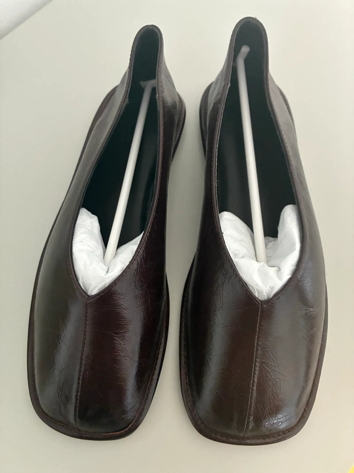 Balzac Elise-skinnballerinaskor NWT