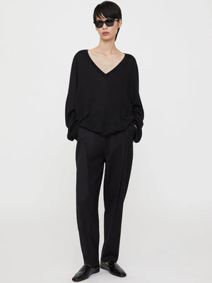 Toteme Silk Cashmere V--sidentröja