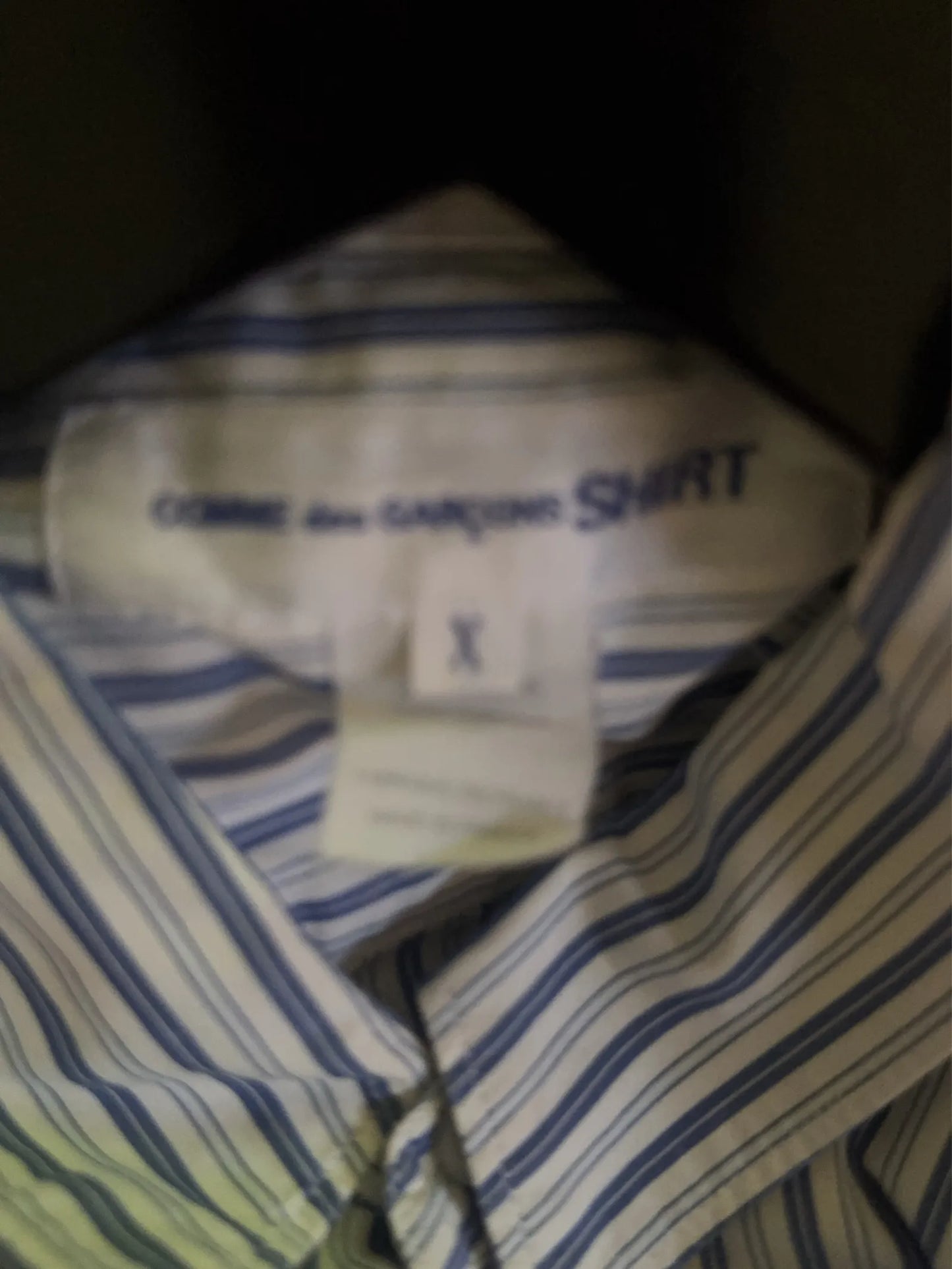 Comme Des Garcons Shirt-skjorta