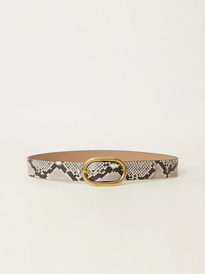B-Low The Belt Kian Python-skinnbälte NWT