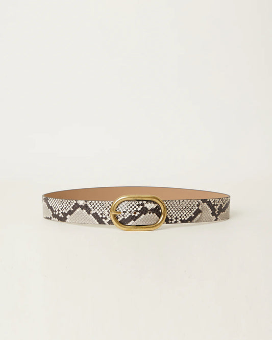 B-Low The Belt Kian Python-skinnbälte NWT