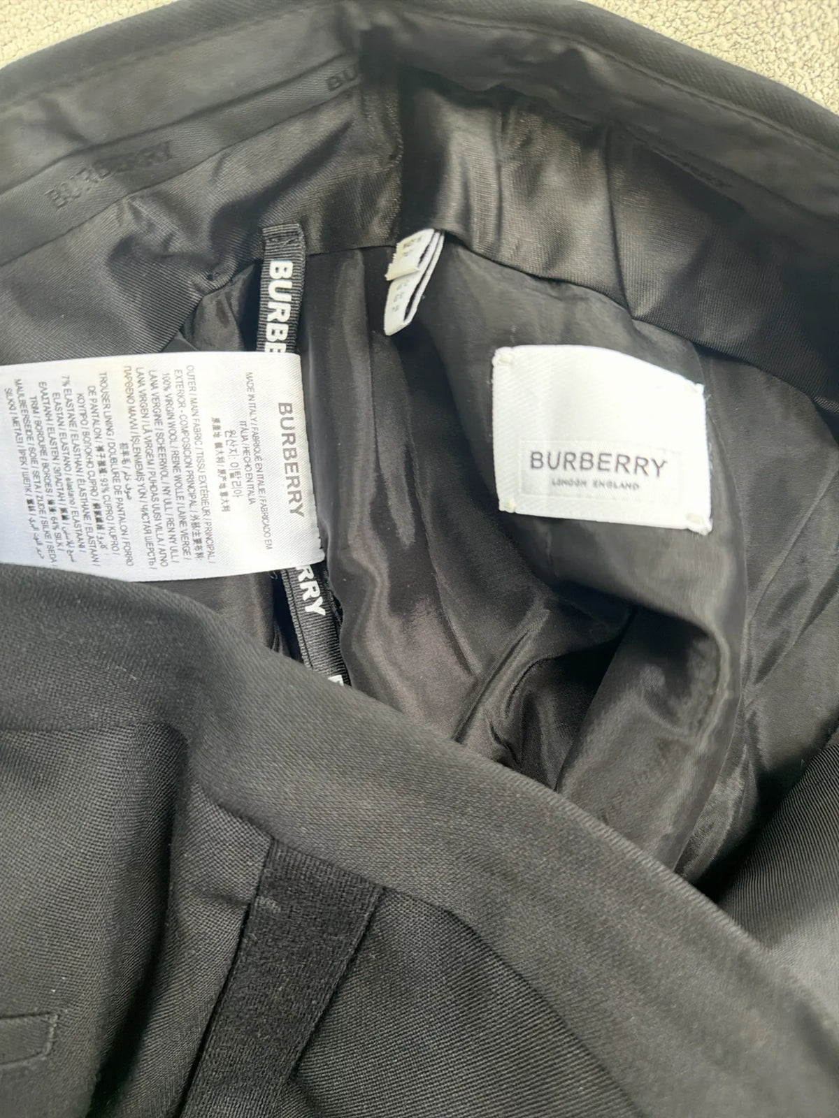 Burberry Suit Trousers