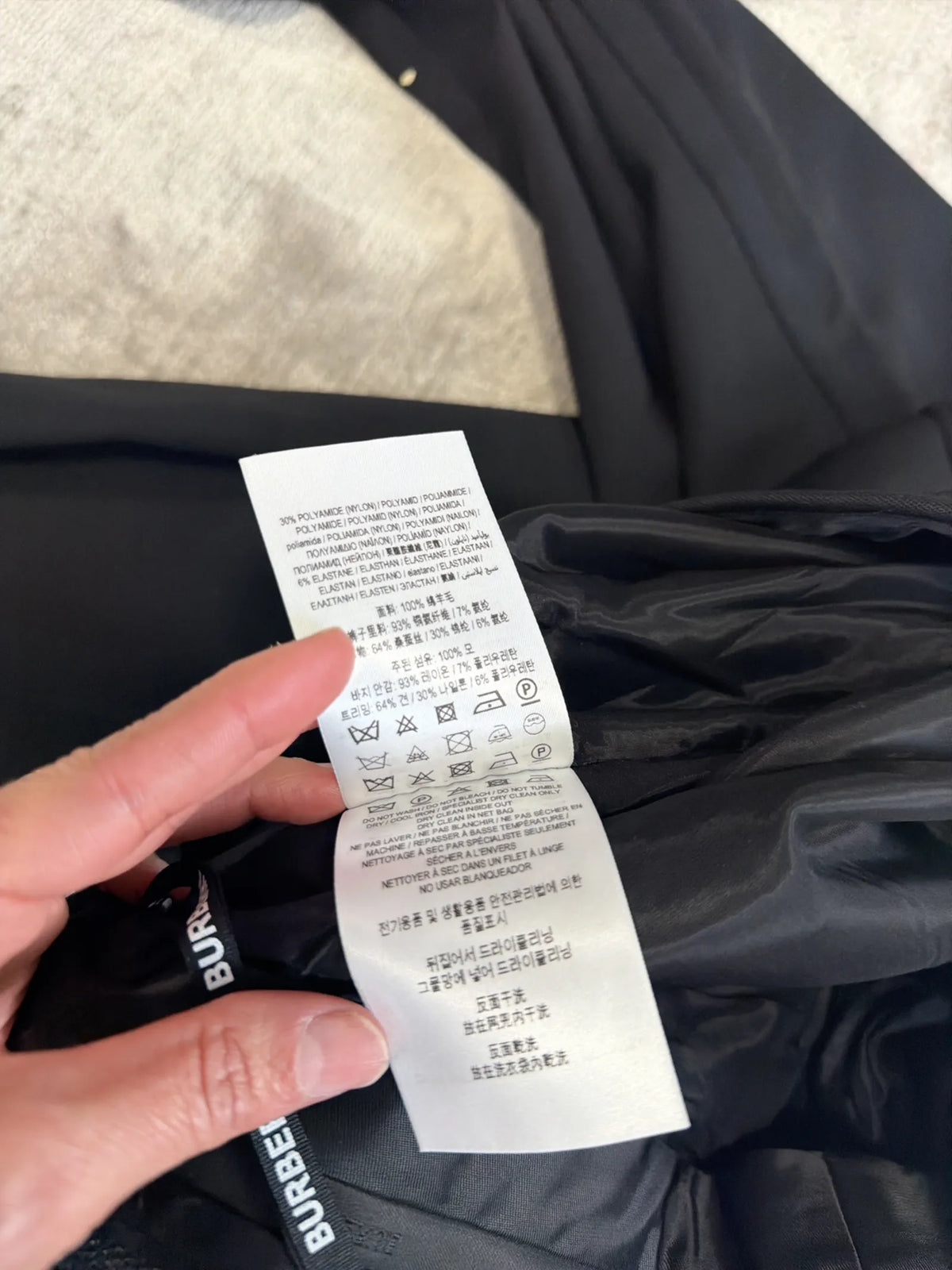 Burberry Suit Trousers