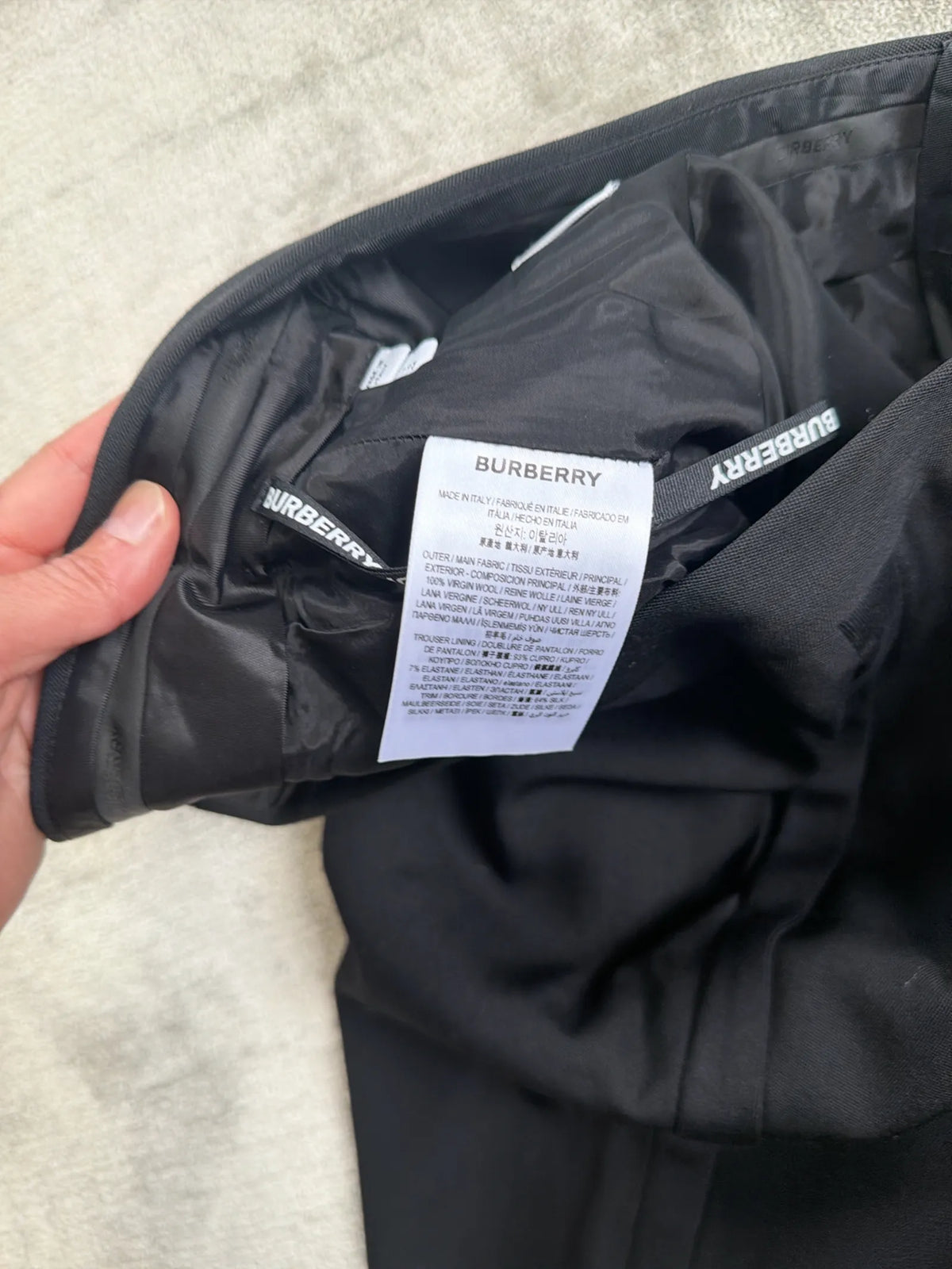 Burberry Suit Trousers