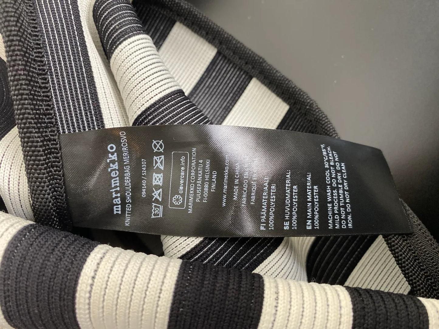 Marimekko Knitted Shoulder Merirosvo Handbag