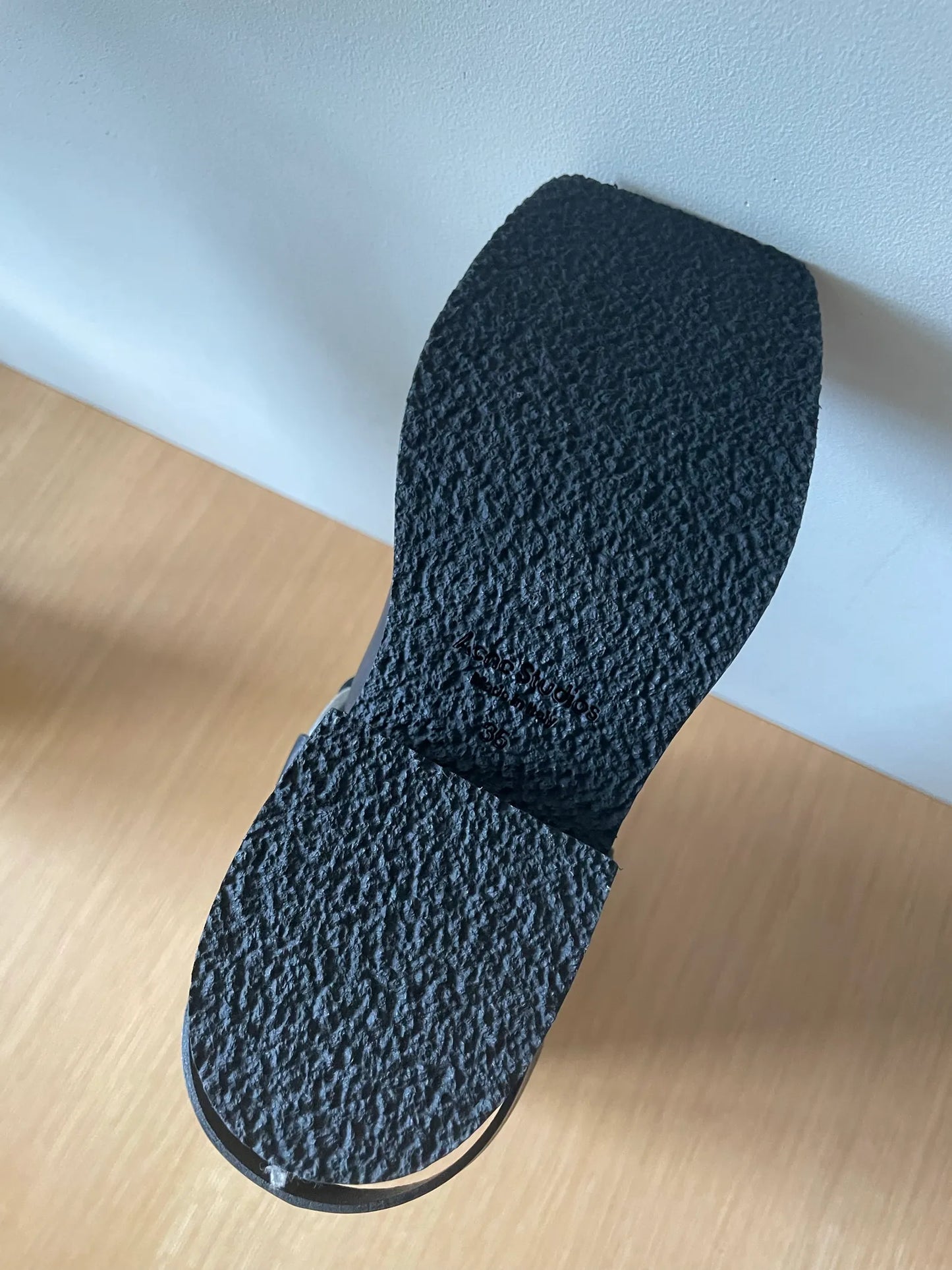 Acne Studios Leather Biker-skinnboots NWOT