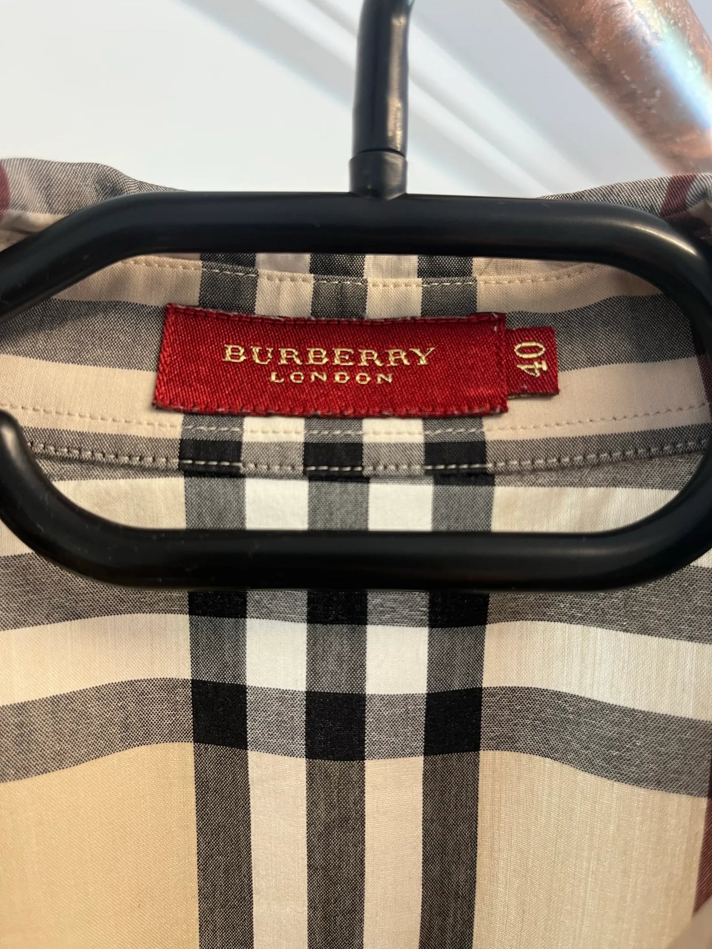 Burberry-skjorta