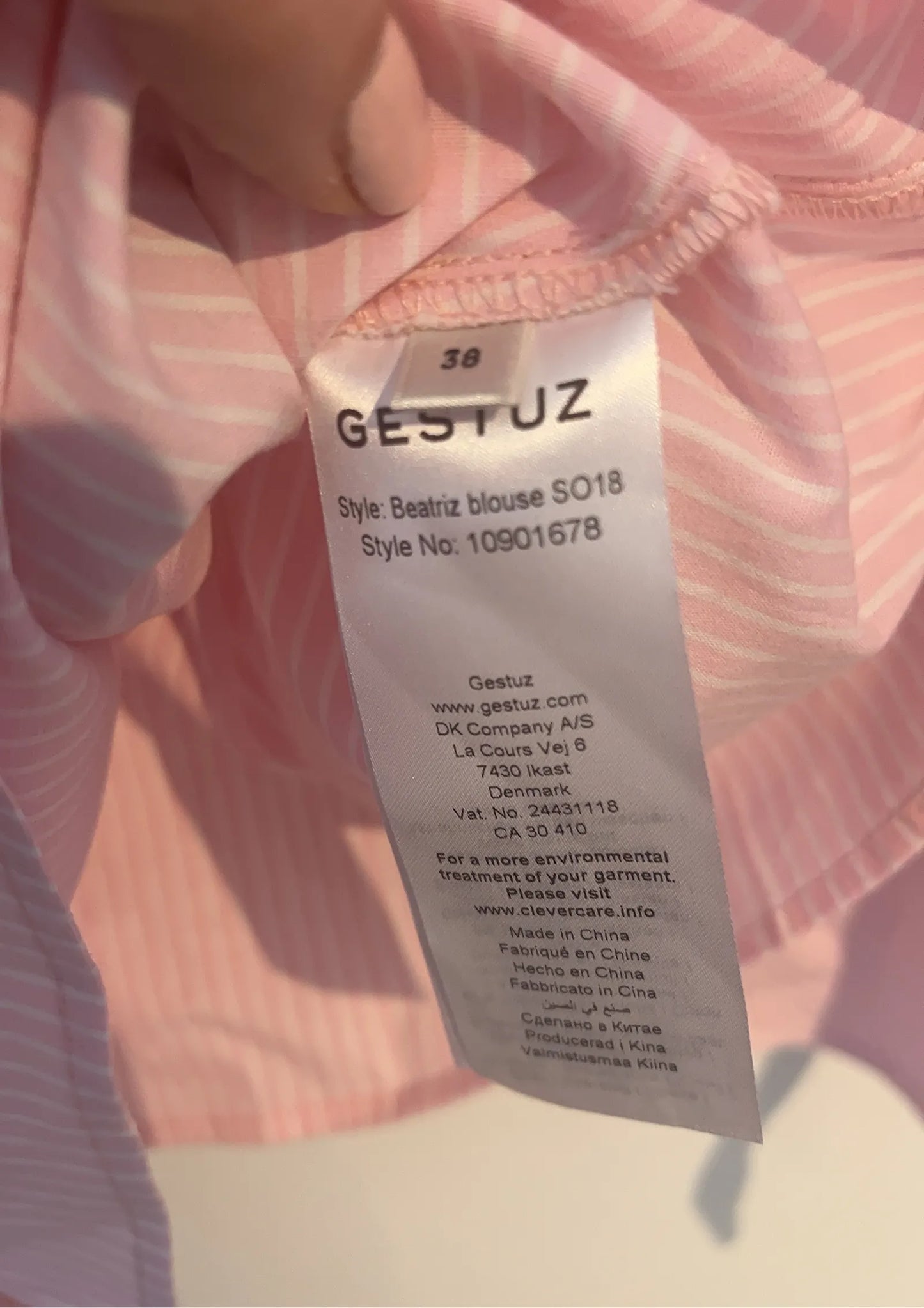 Gestuz Beatriz-blus NWT