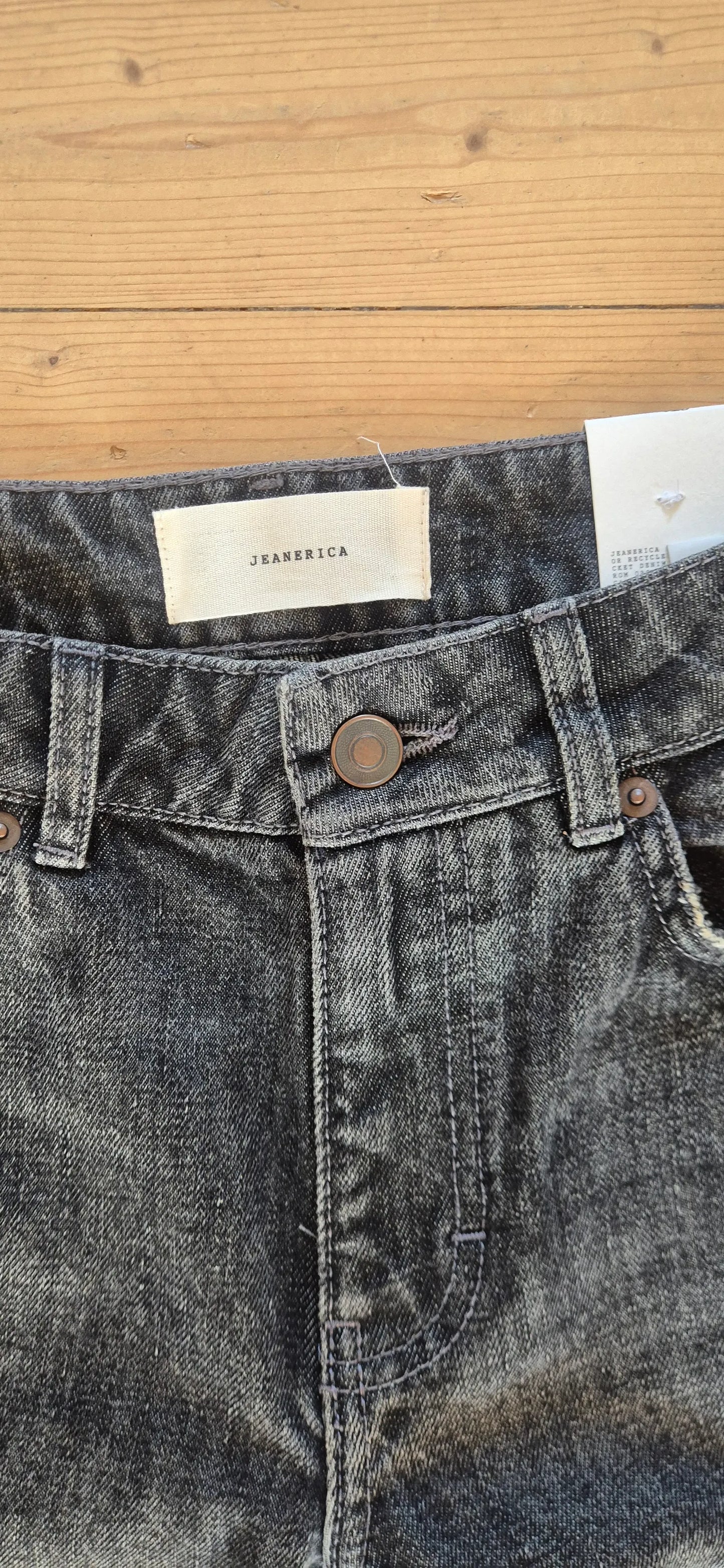 Jeanerica Cw023 Vienna Black-jeans NWT