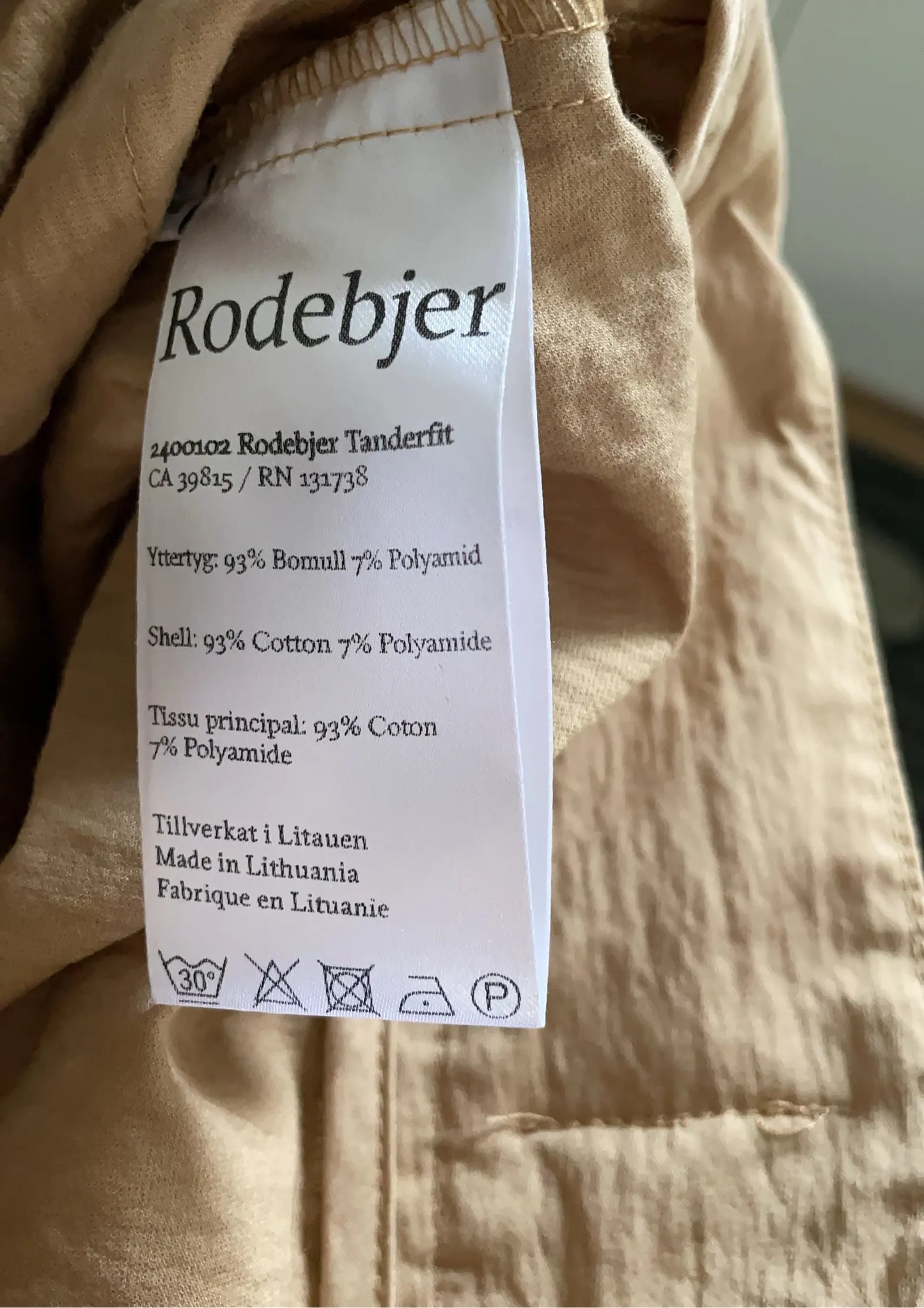 Rodebjer Tanderfit-byxor