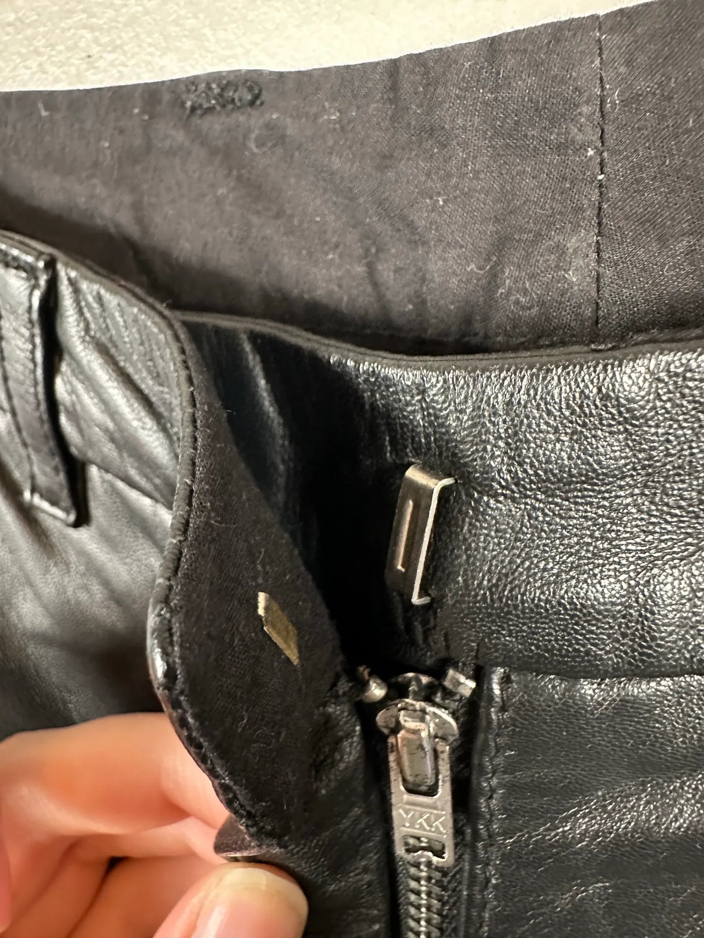 Dagmar Marlo Leather-skinnbyxor