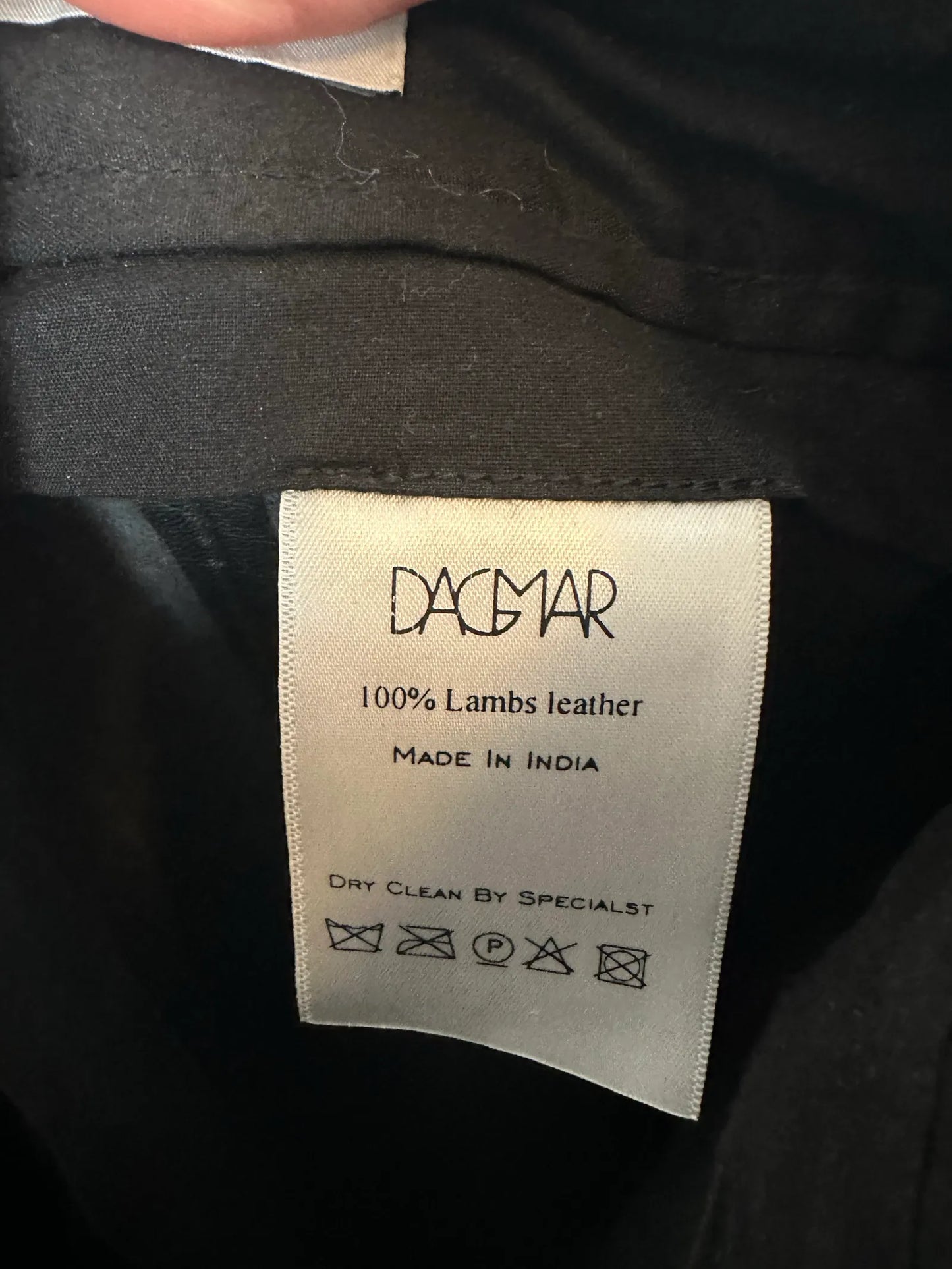 Dagmar Marlo Leather-skinnbyxor