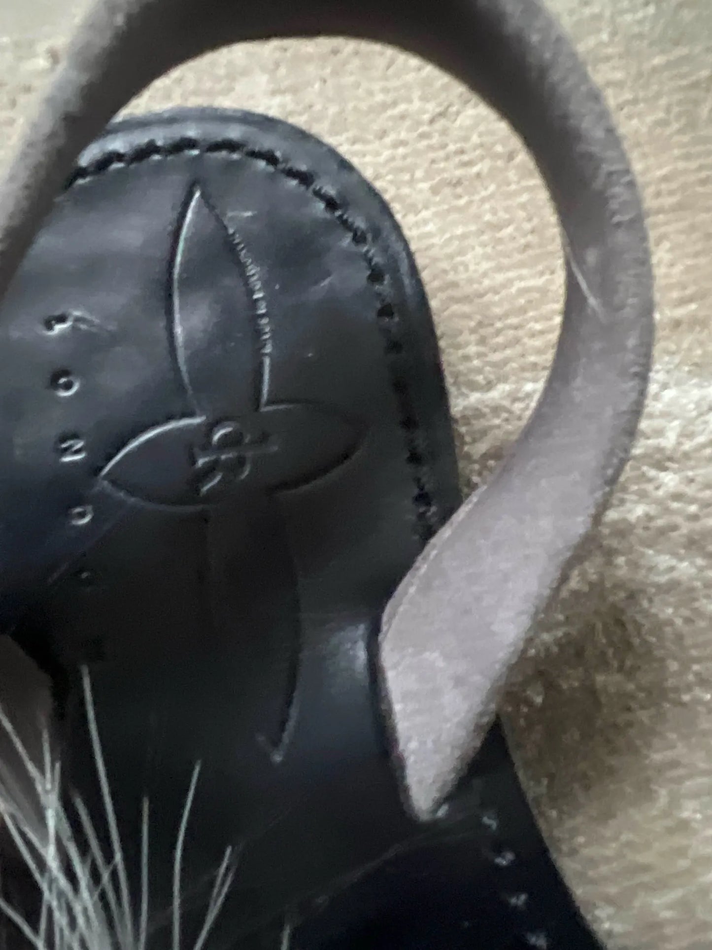 Louis Vuitton Paseo Fur-sandaler