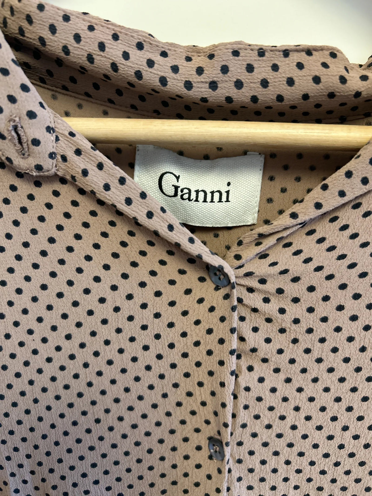 Ganni 1350 Art Deco-blus