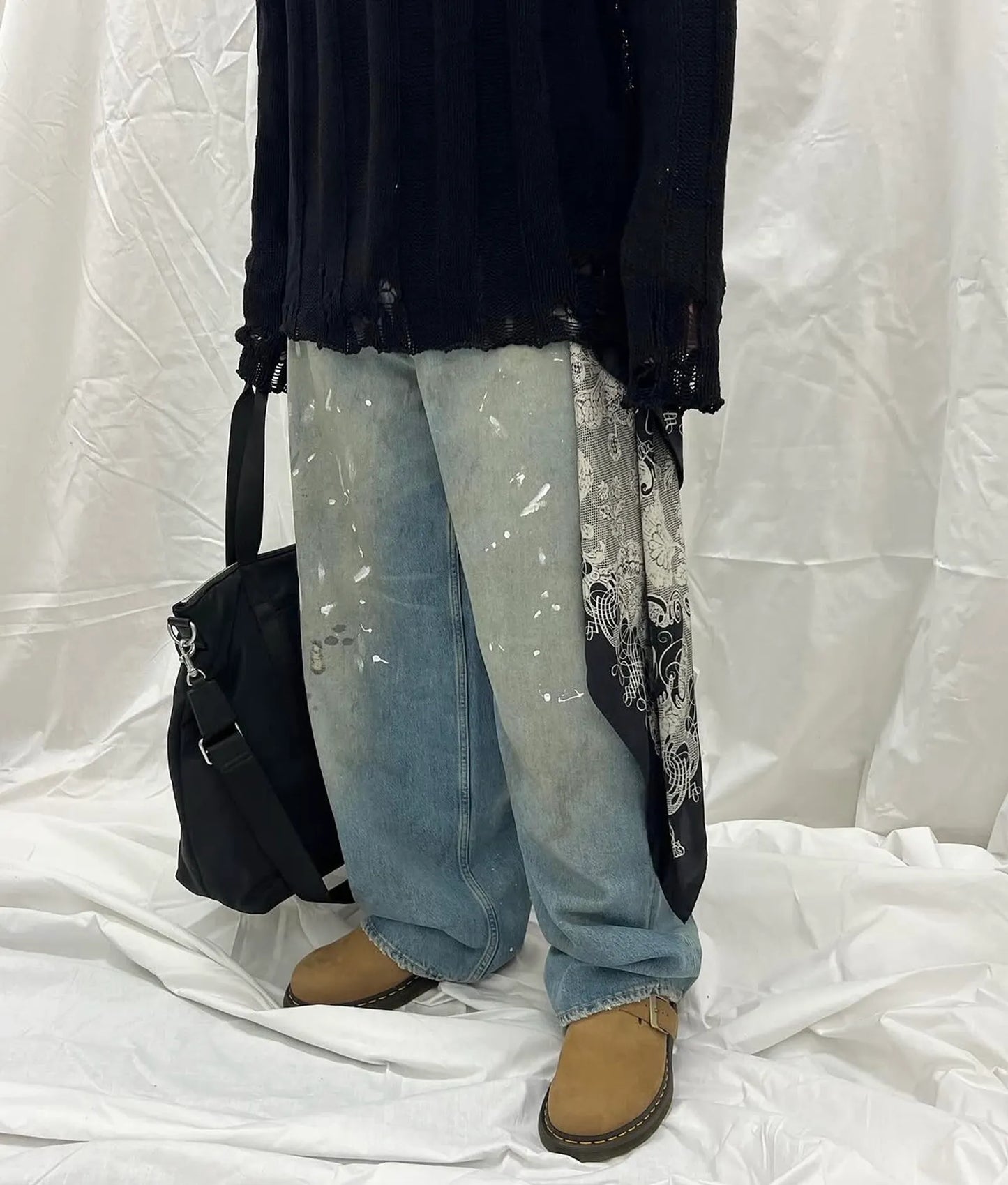 Acne Studios Paisley Silk-sidensjal