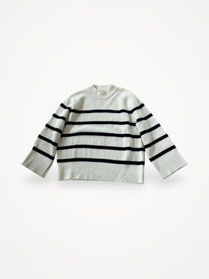 Neo Noir Stripe Knit Sweater