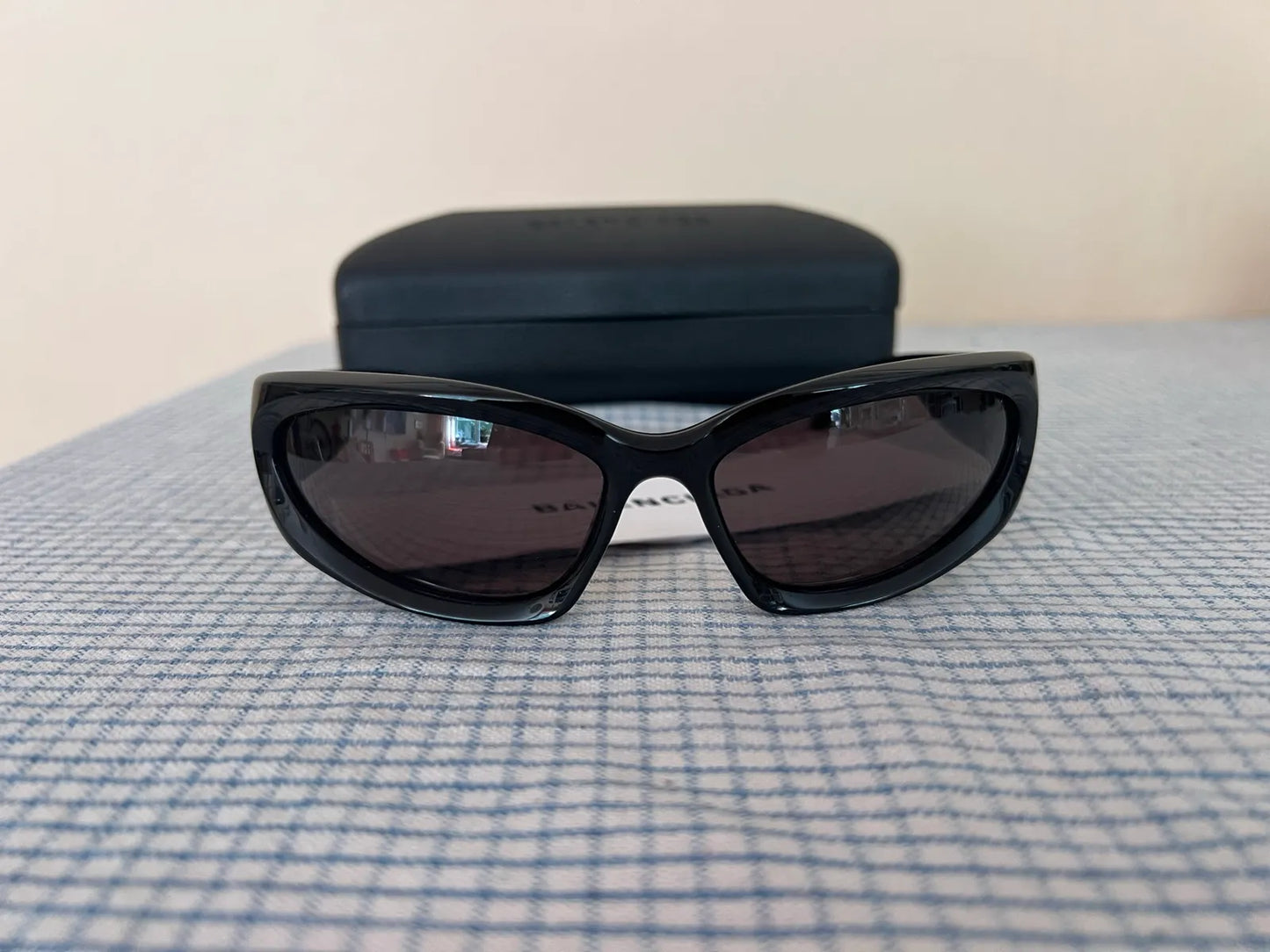 Balenciaga Bb 0157s 001-solglasögon