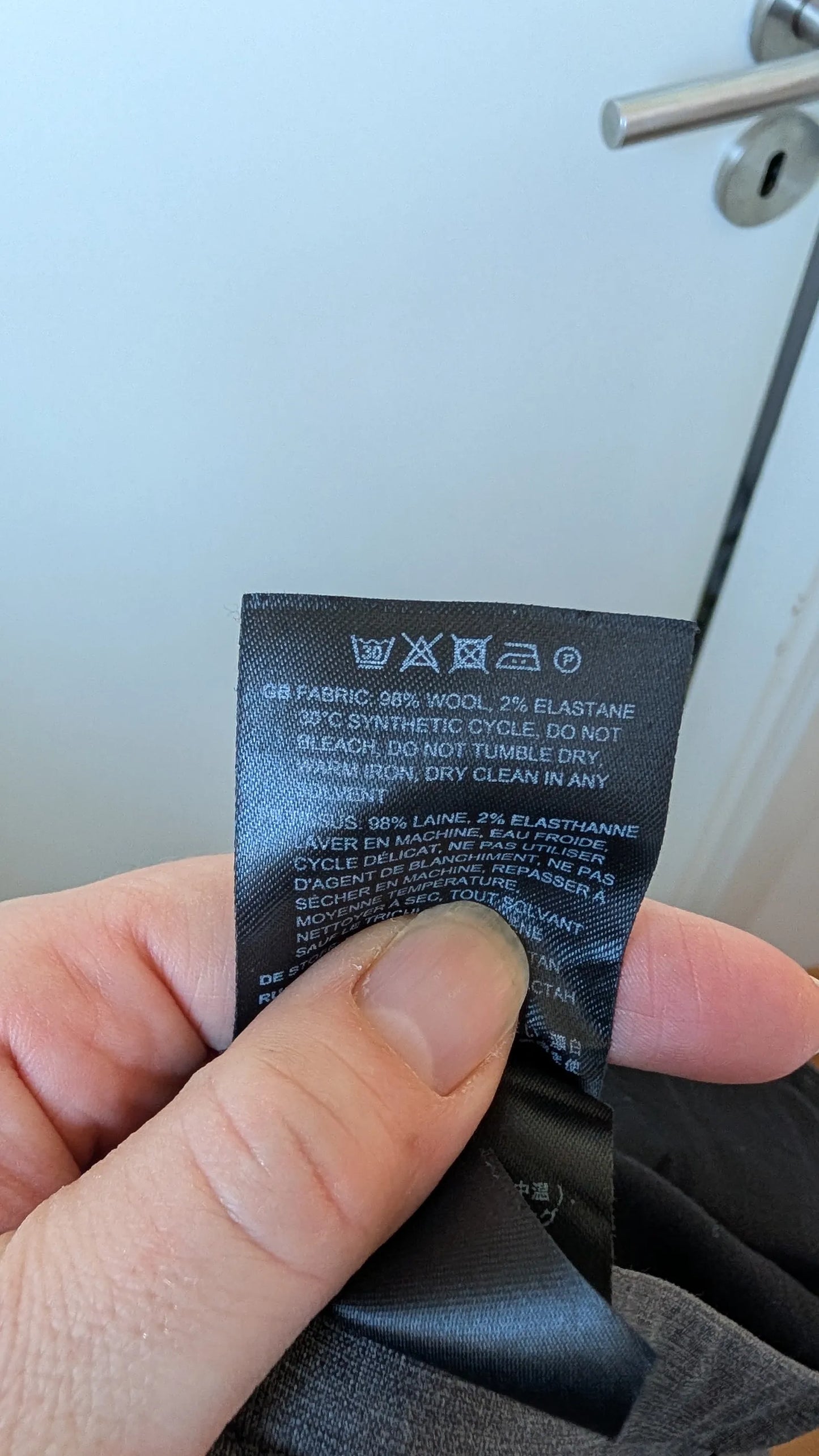 Toteme Wide Business-ullkostymbyxor