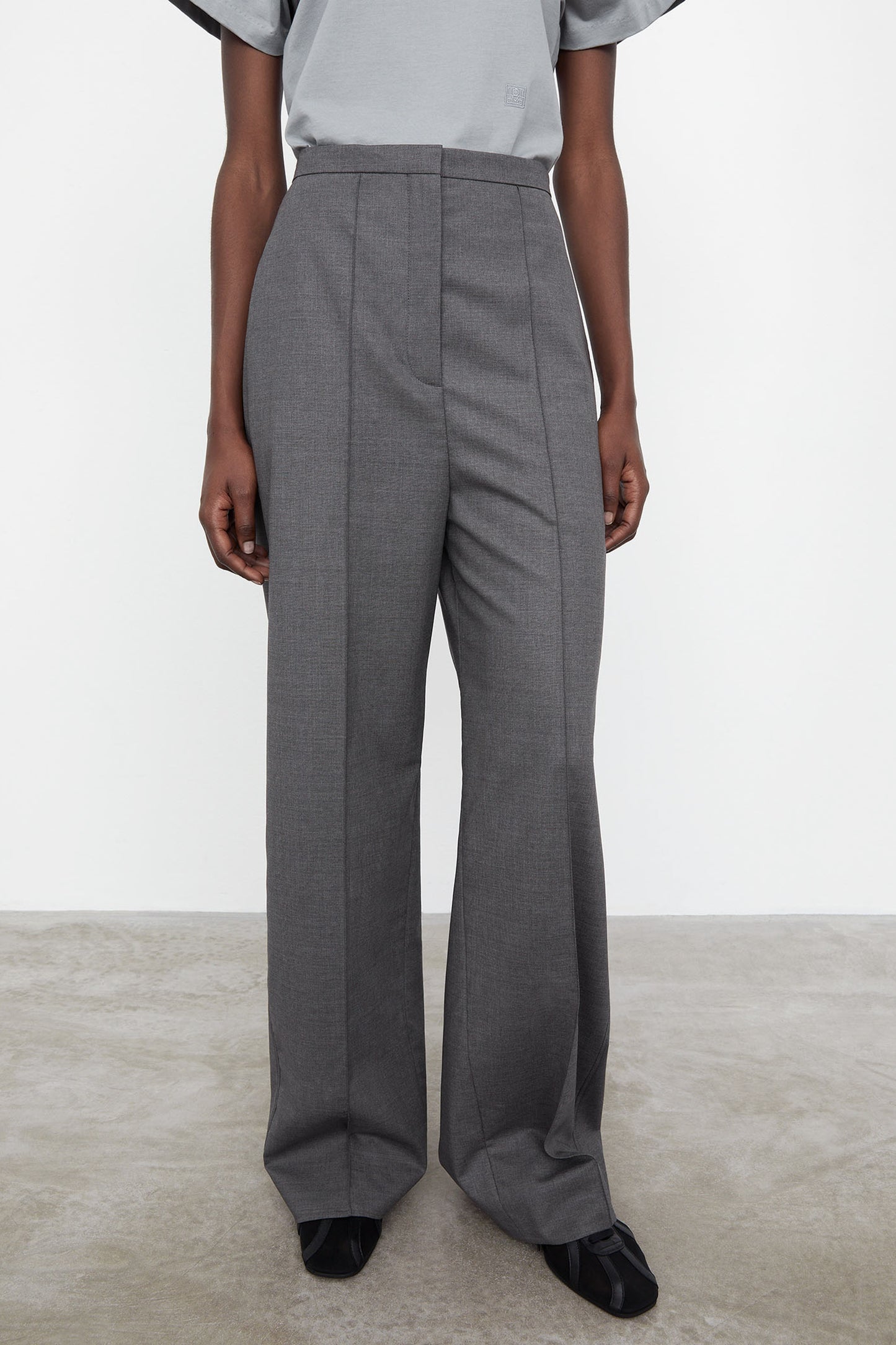 Toteme Wide Business-ullkostymbyxor