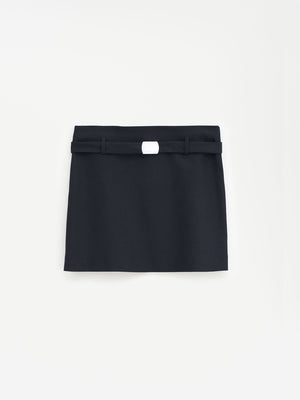 Filippa K Wool Mini Belt-ullkjol