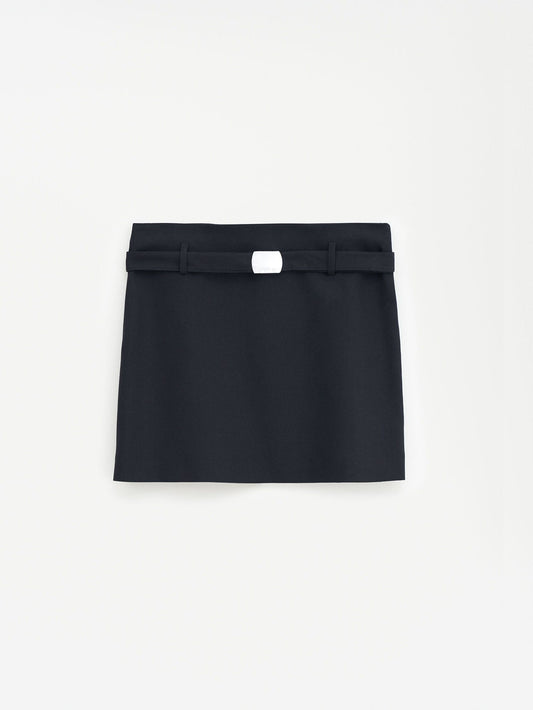 Filippa K Wool Mini Belt-ullkjol