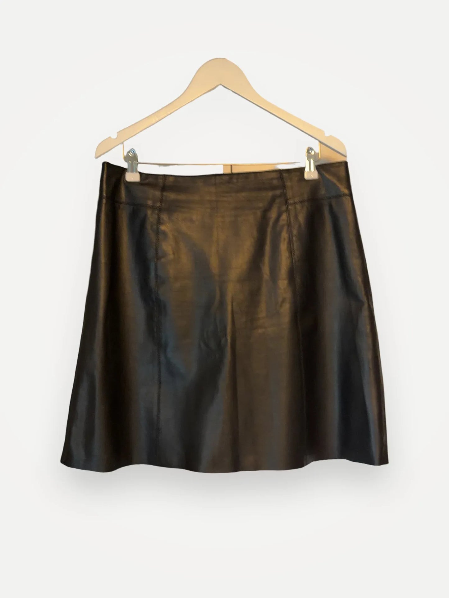 SELECTED Leather B Noos-skinnkjol