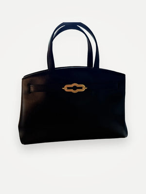 Mulberry Small Pimlico Tote High Gloss In Black-skinnhandväska NWT