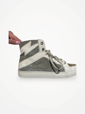 Zadig & Voltaire-skinnsneakers