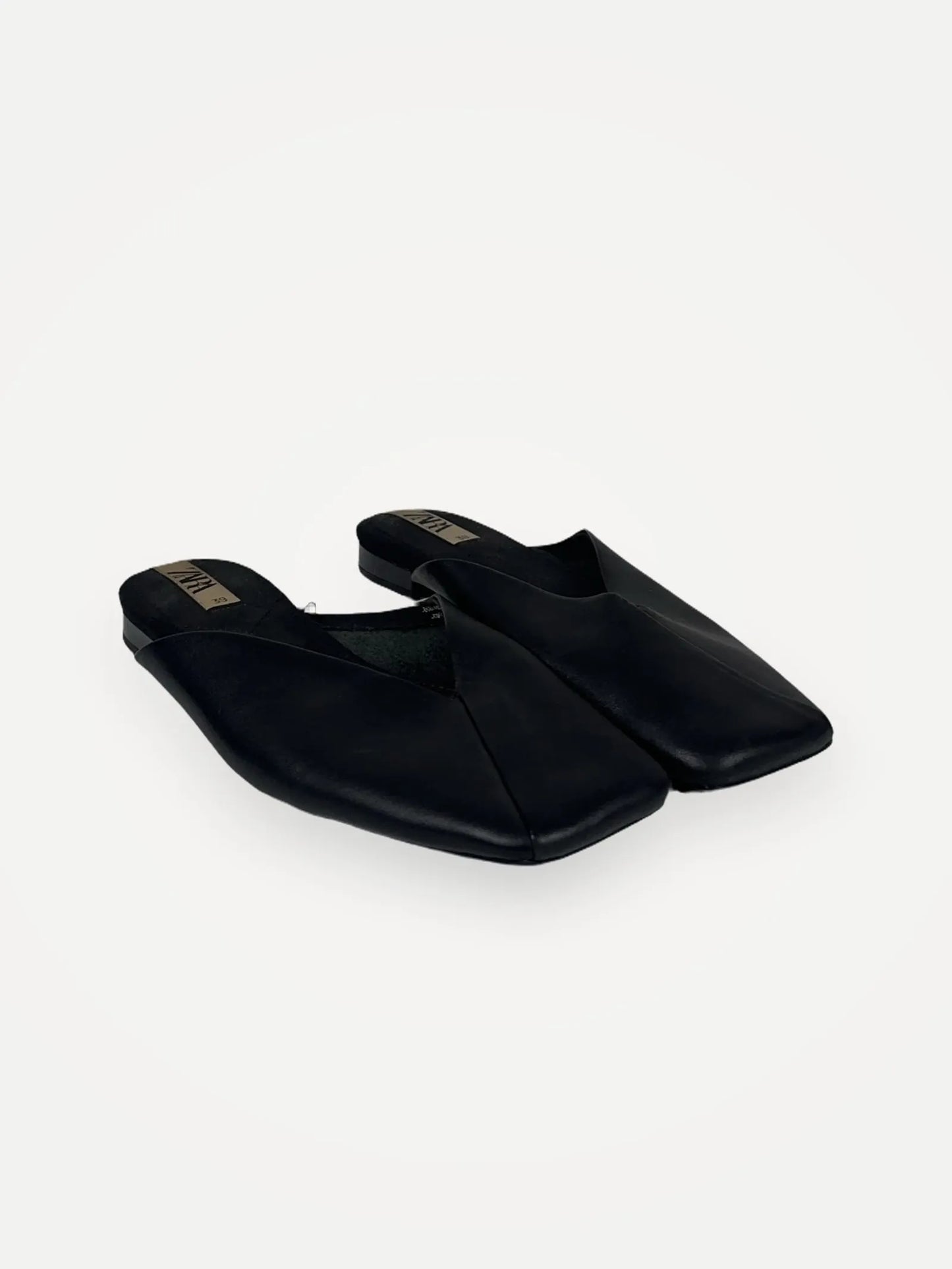 Zara-skinnsandaler