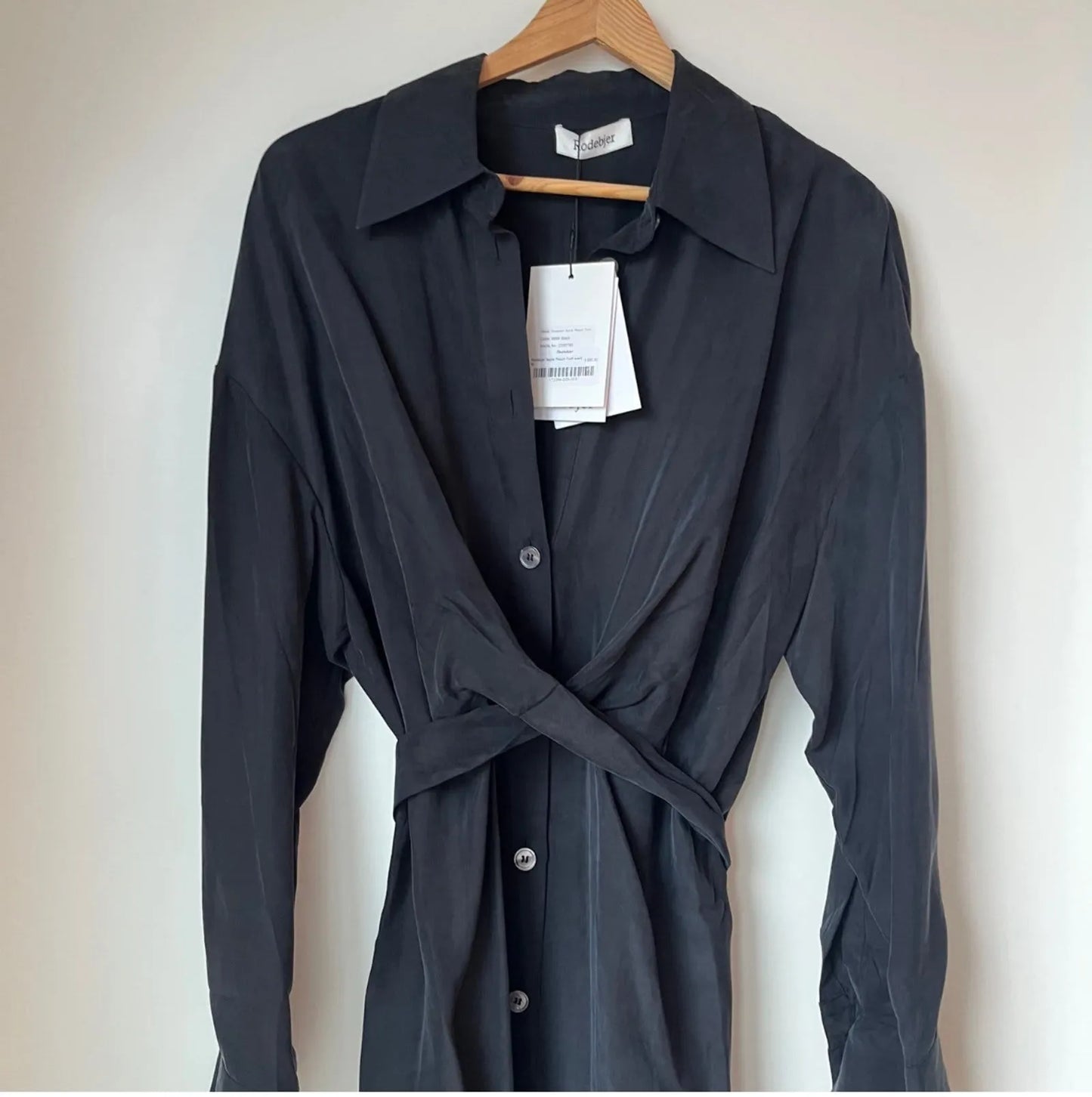 Rodebjer Apple Peach Twill-klänning NWT