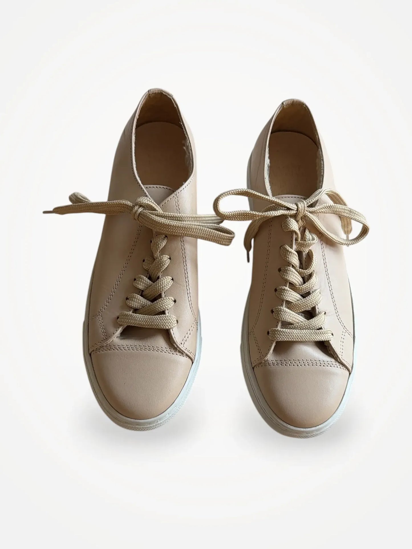Wood Wood-skinnsneakers NWT
