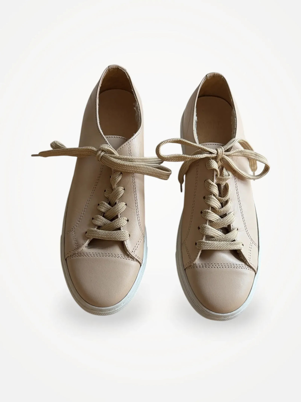 Wood Wood-skinnsneakers NWT