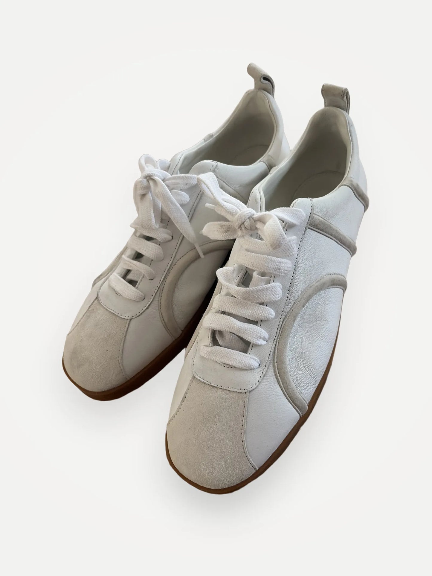 Toteme-skinnsneakers