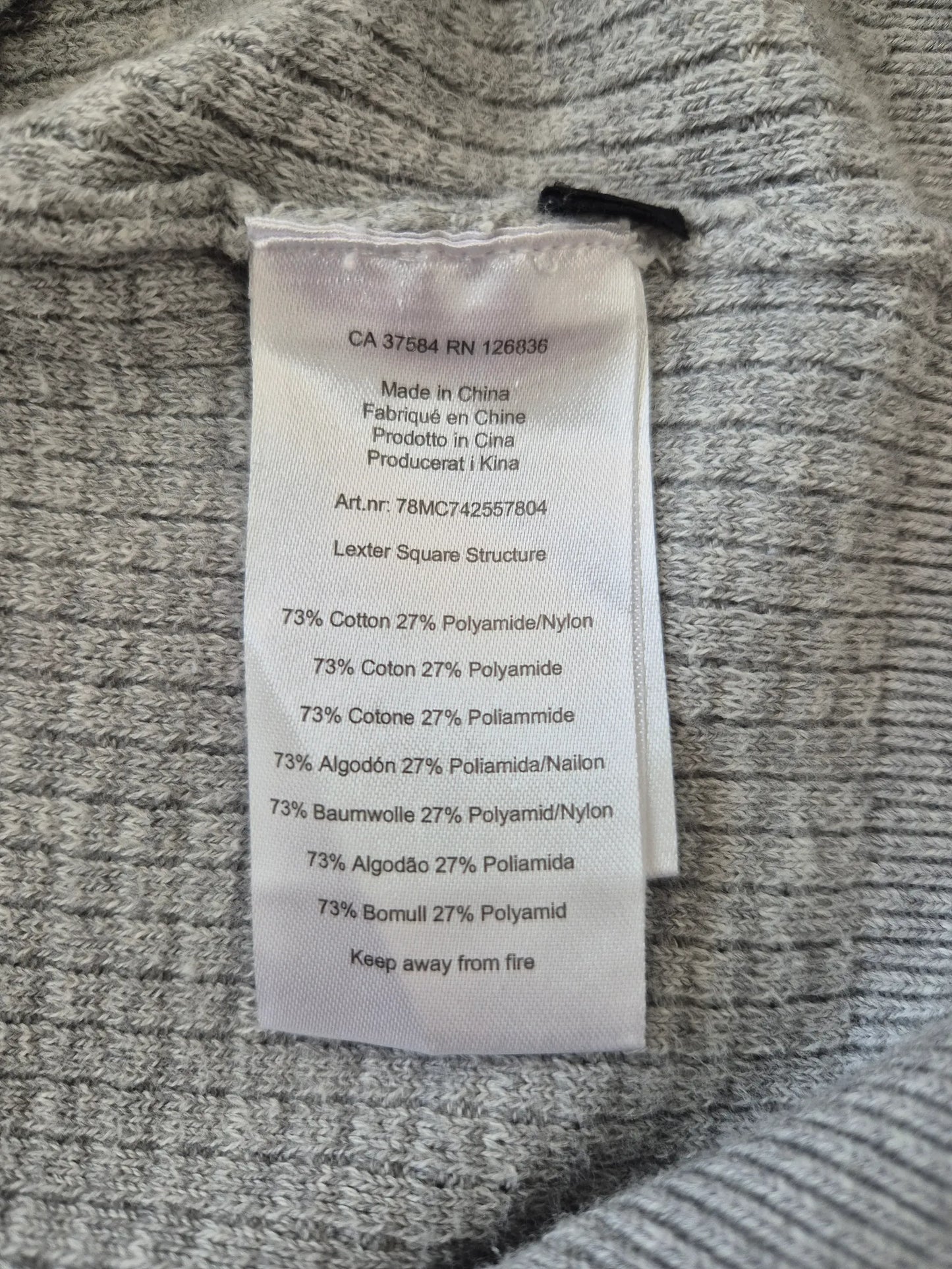 J.Lindeberg Lexter Square Structur Sweater