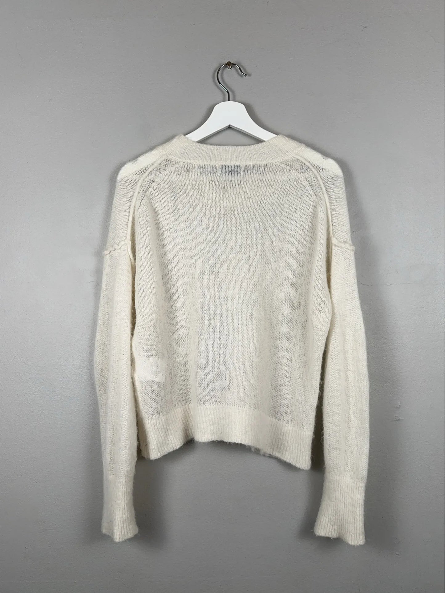 Dagmar Brushed Alpaca Knit-ulltröja