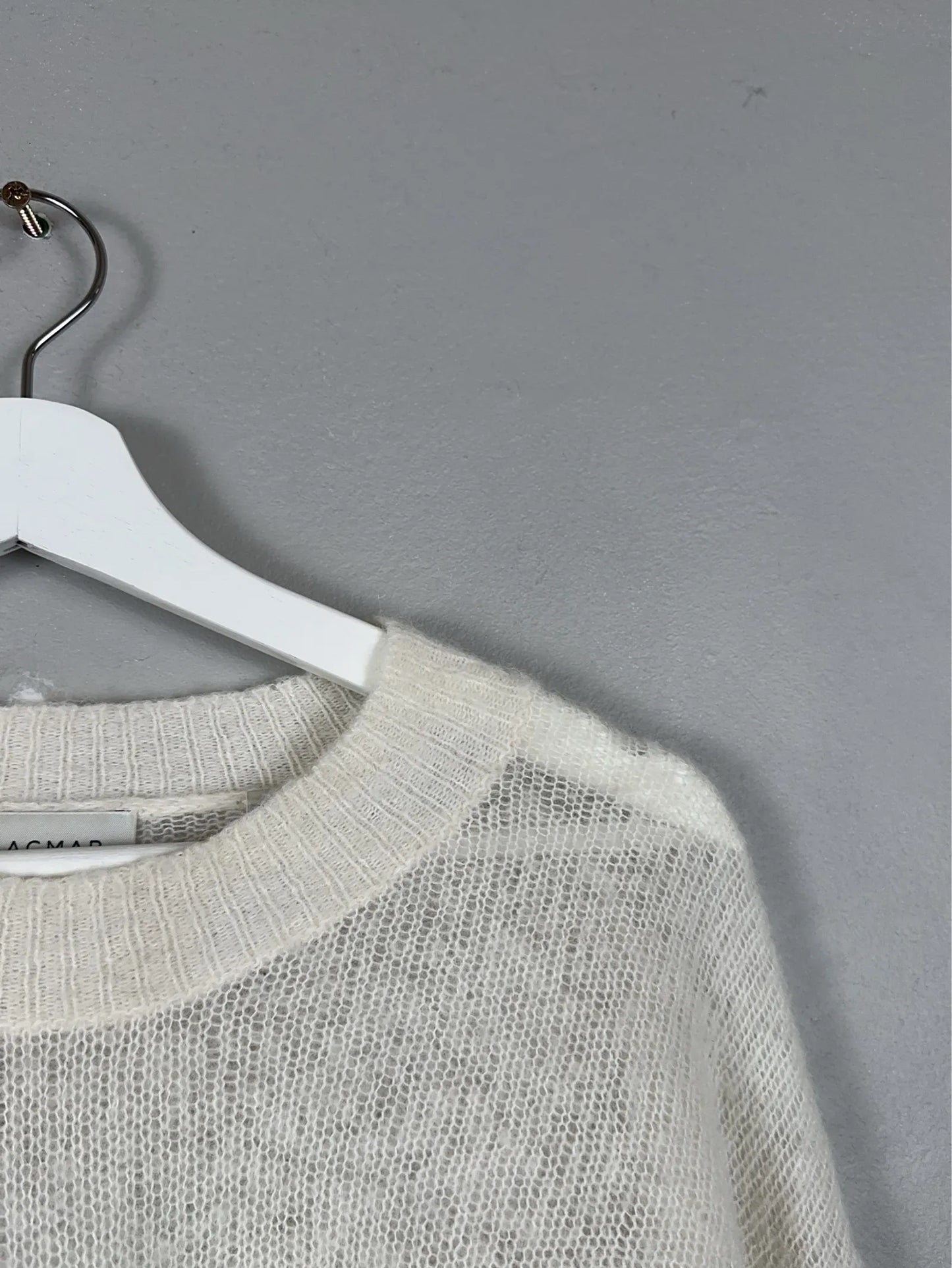Dagmar Brushed Alpaca Knit-ulltröja