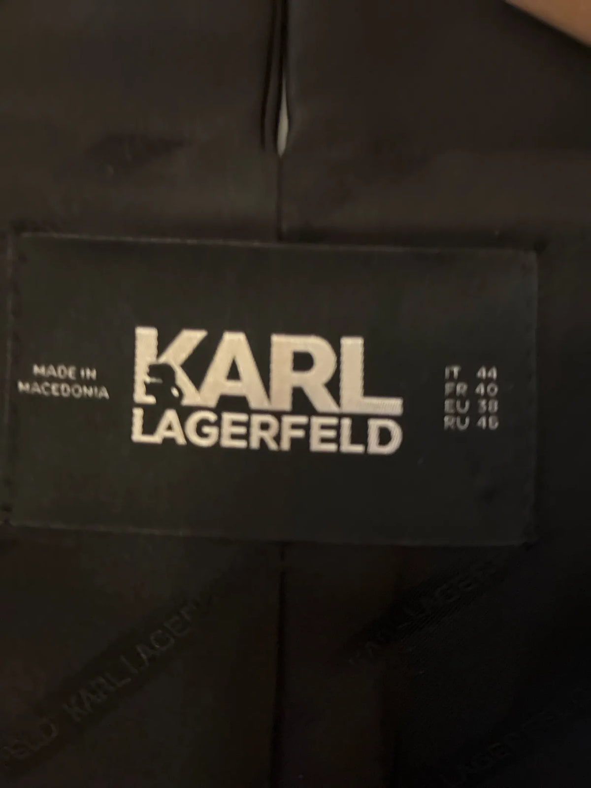 Karl Lagerfeld Suit