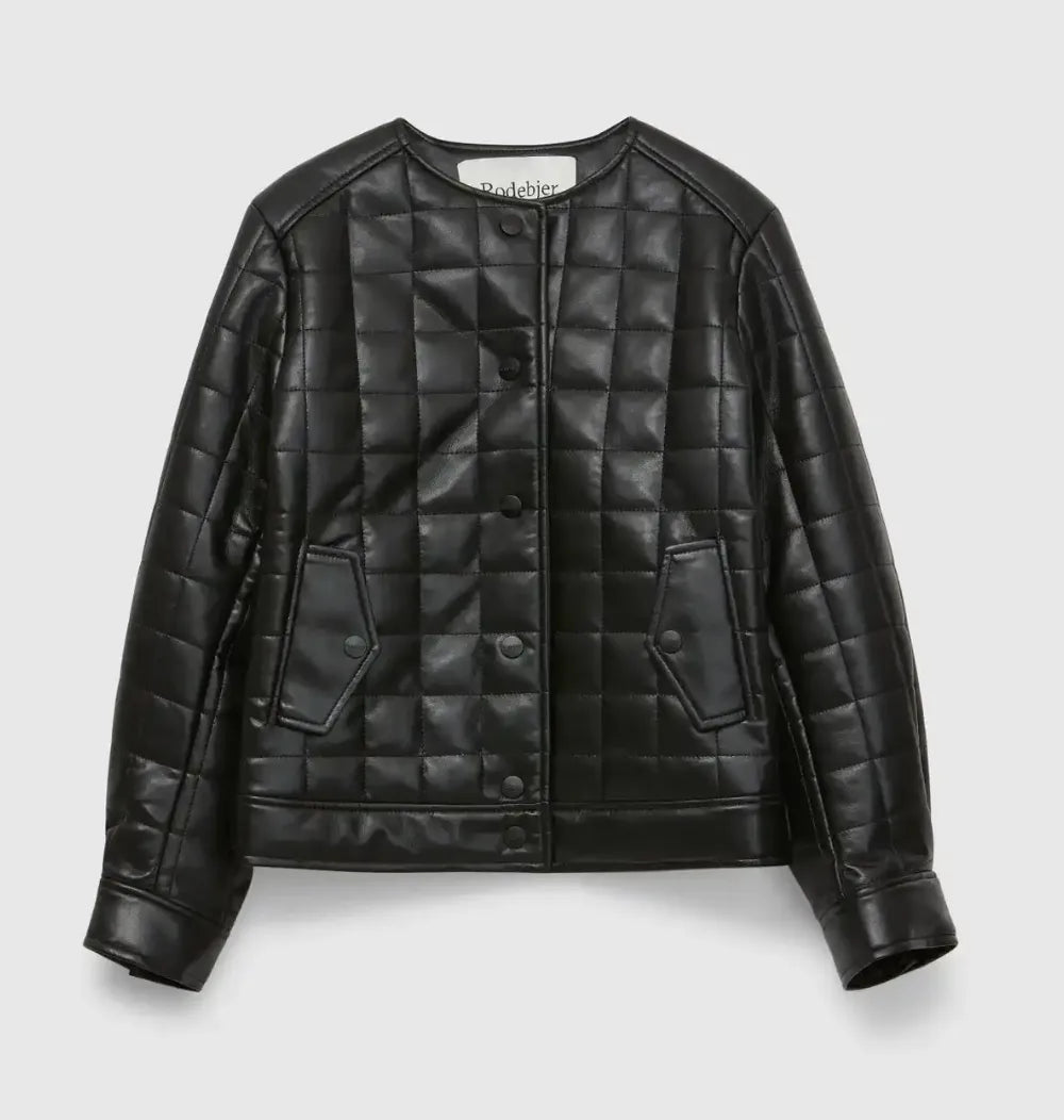 Rodebjer Quiltad-skinnjacka NWOT